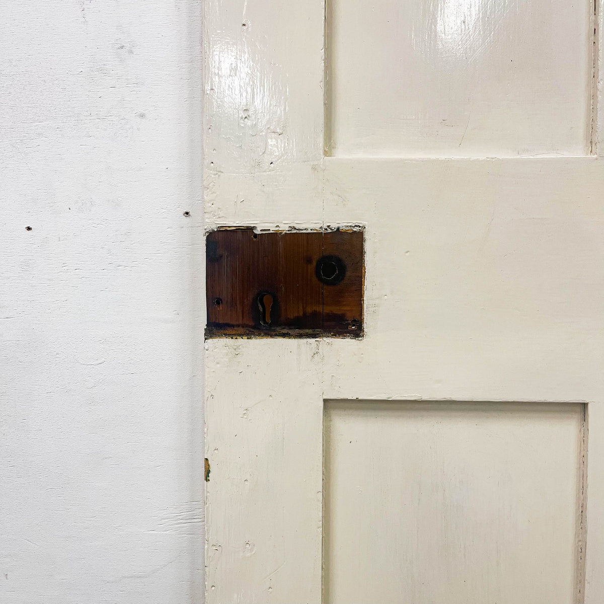 Antique Victorian Pine Door - 201cm x 80.5cm | The Architectural Forum