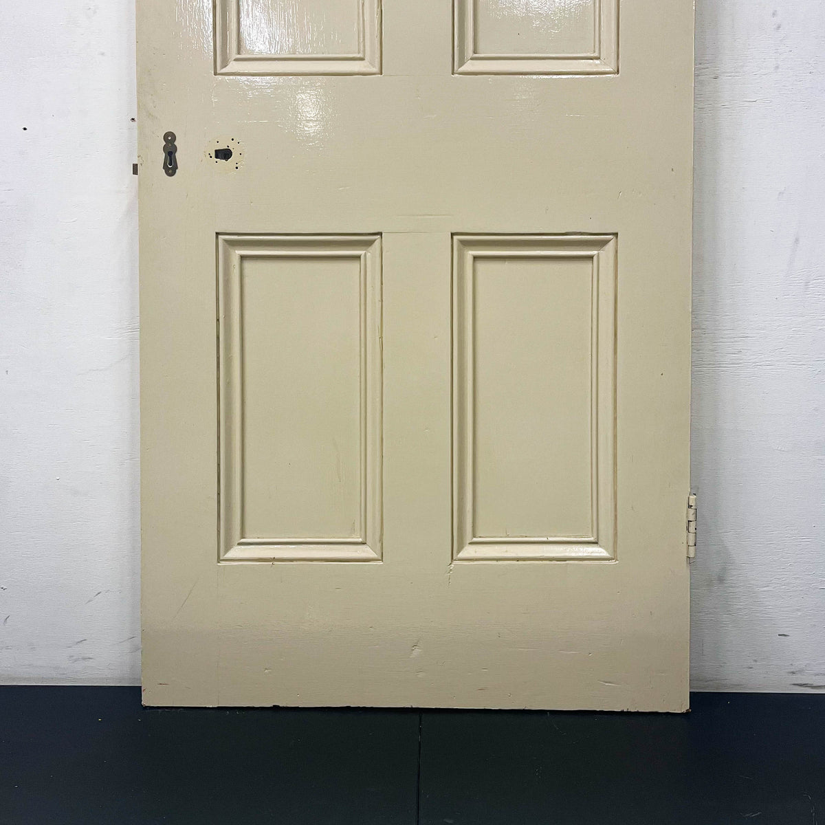 Antique Victorian Pine Door - 201.5cm x 80.5cm | The Architectural Forum