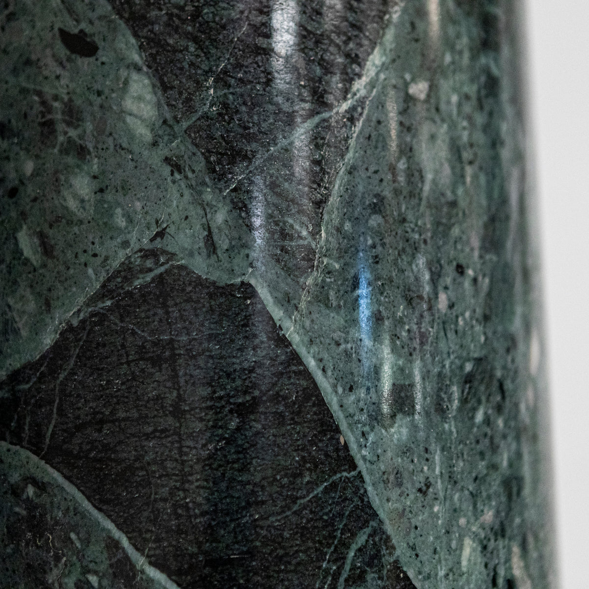Pair of Grand Green Marble Columns (2 Pairs available) | The Architectural Forum
