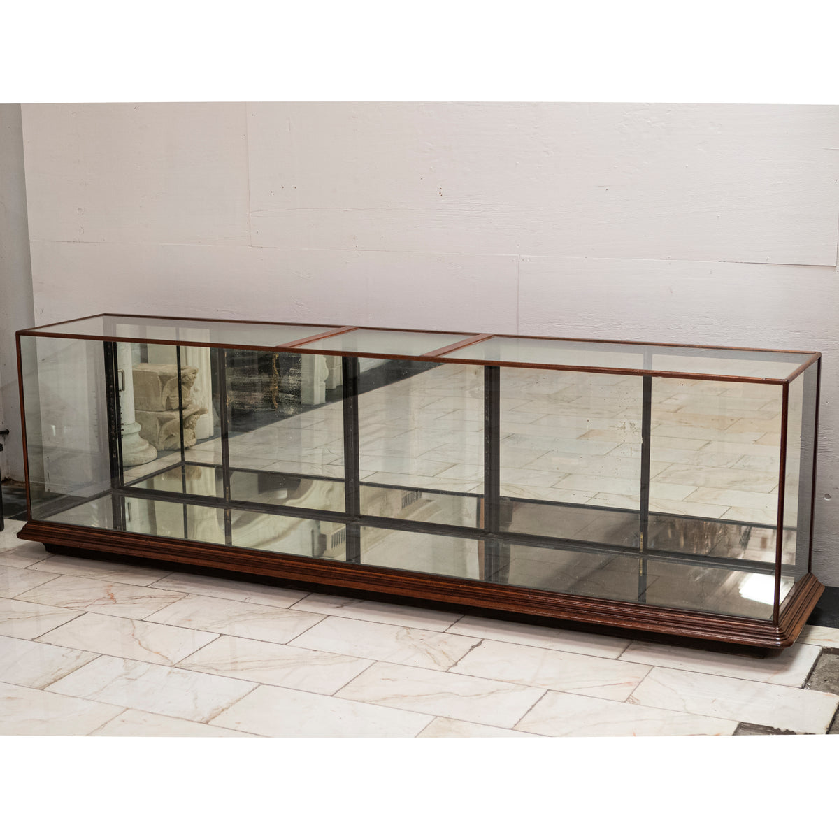 Antique Victorian Mahogany Shop Counter | Display Cabinet | The Architectural Forum