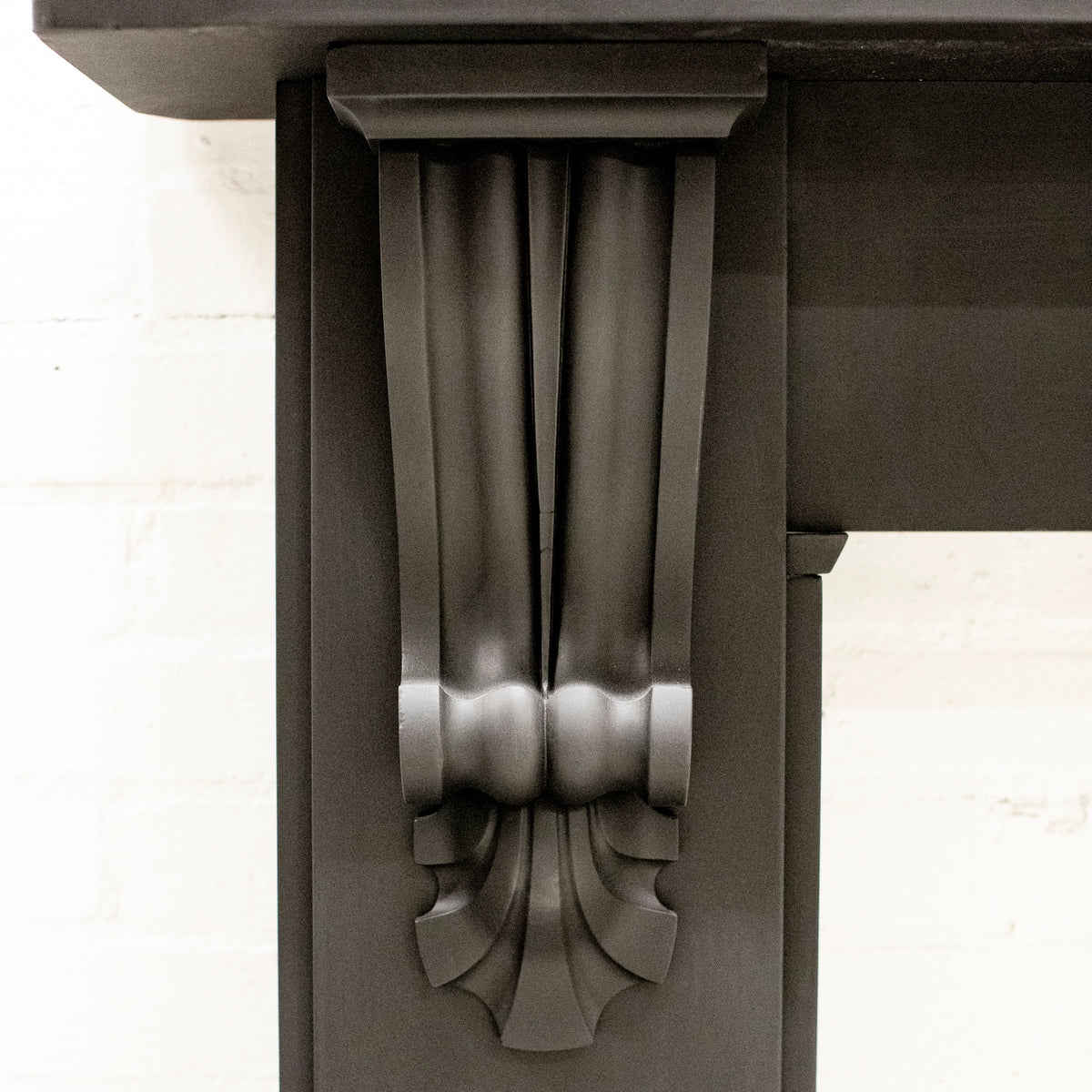 Slate Antique Fireplace Surround With Corbels | The Architectural Forum
