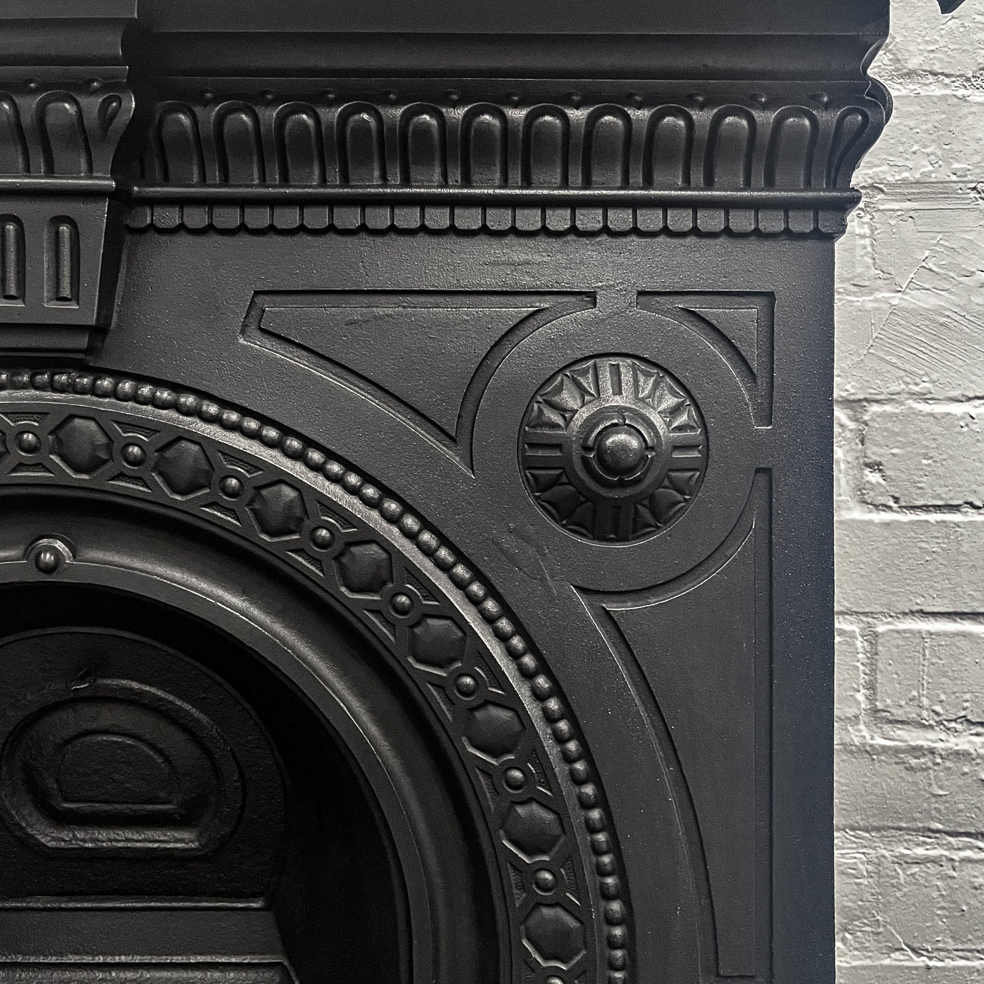 Antique Victorian Combination Cast Iron Fireplace | The Architectural Forum