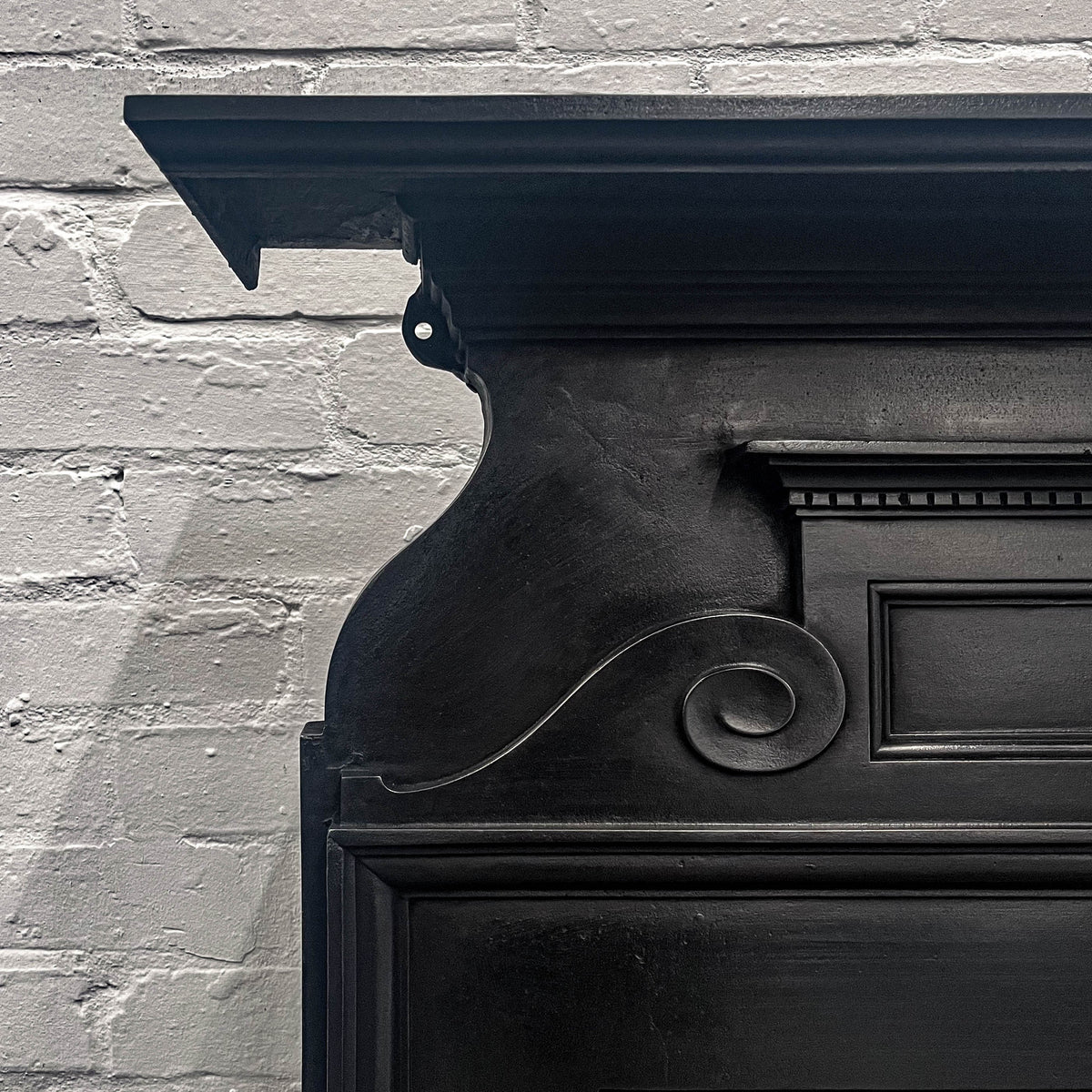 Antique Edwardian Cast Iron Combination Fireplace | The Architectural Forum