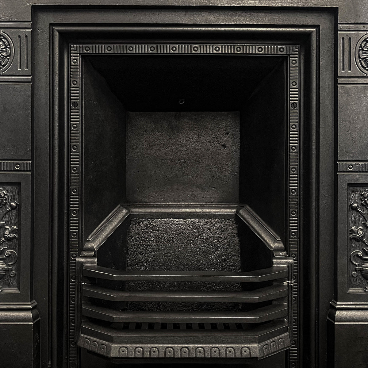 Cast Iron Antique Combination Fireplace | The Architectural Forum