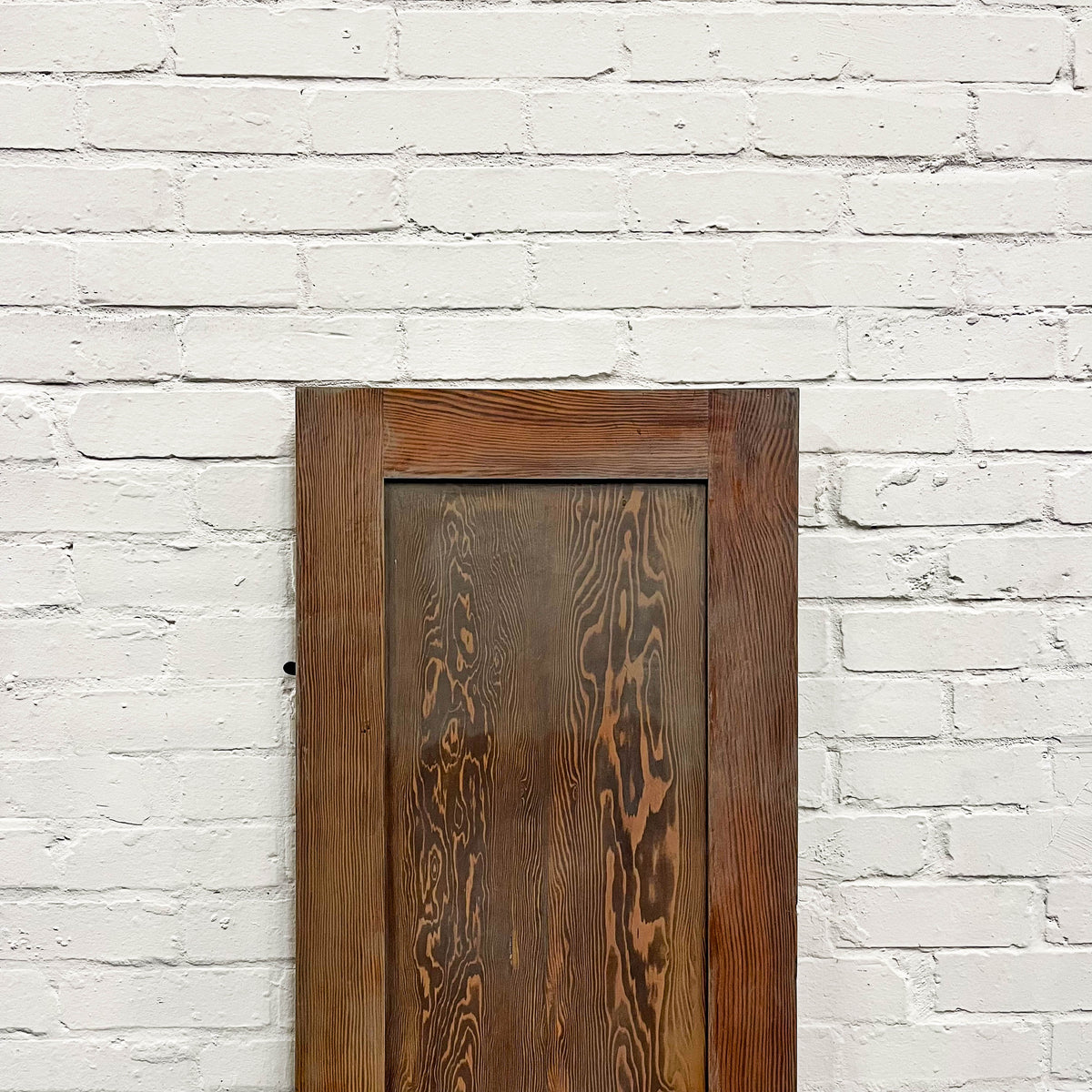 Antique Victorian Pine Cupboard Door - 127cm x 49.5cm | The Architectural Forum