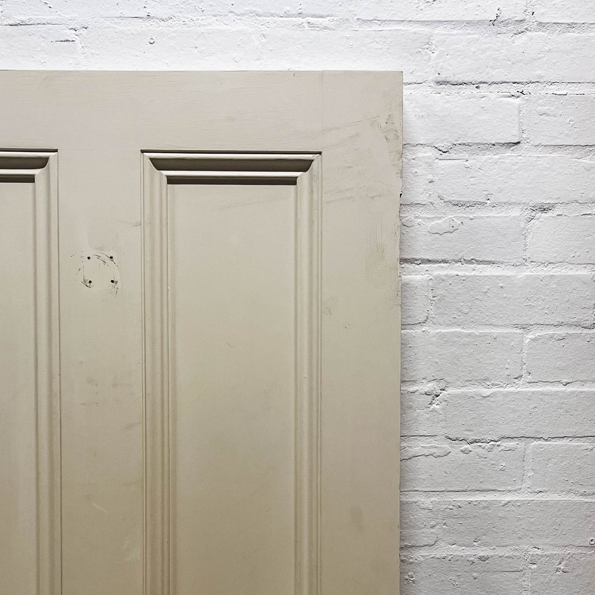 Victorian 4 Panel Antique Door - 202cm x 74.5cm | The Architectural Forum