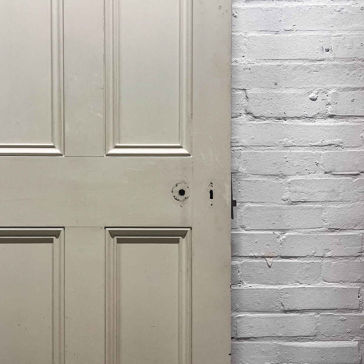 Victorian 4 Panel Antique Door - 202cm x 74.5cm | The Architectural Forum