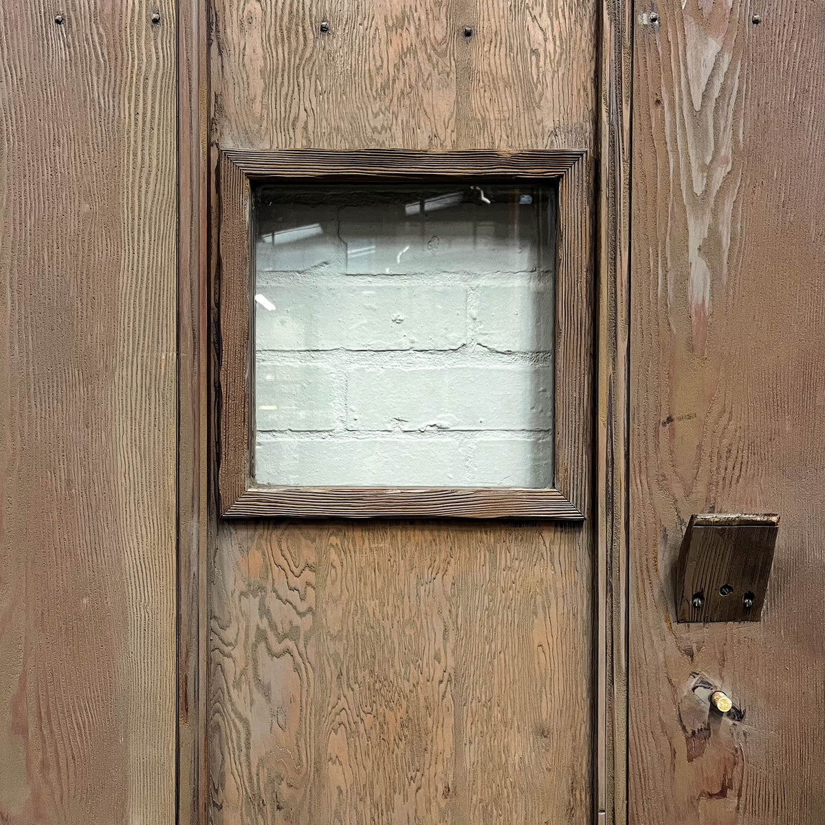 Antique Victorian Glazed Latch Door - 199cm x 86cm | The Architectural Forum