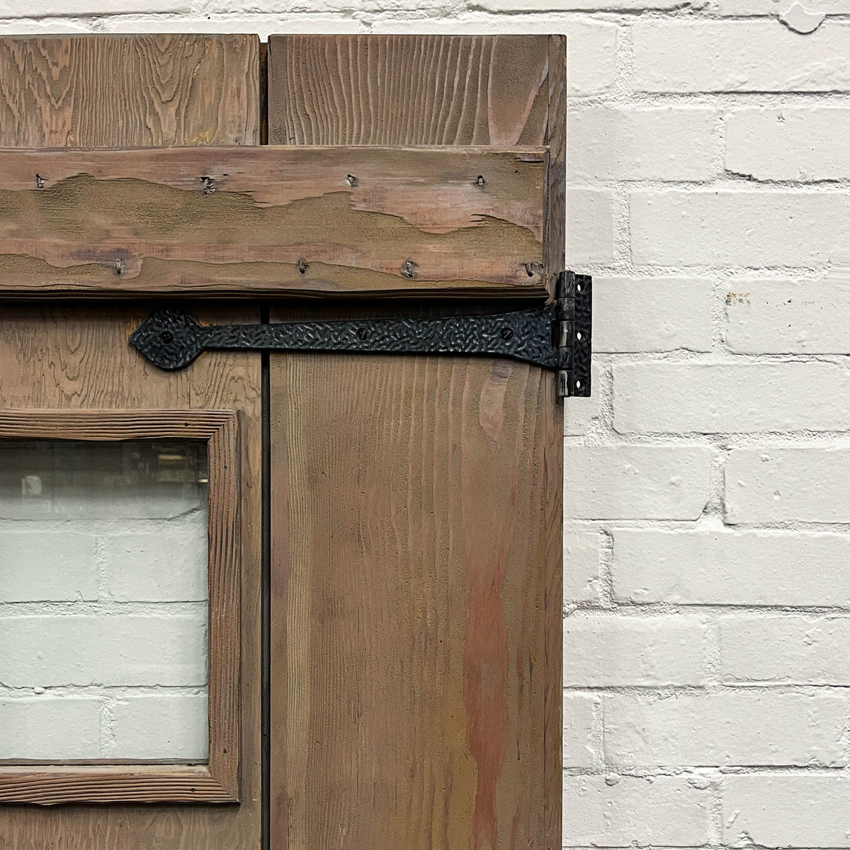 Antique Victorian Glazed Latch Door - 199cm x 86cm | The Architectural Forum