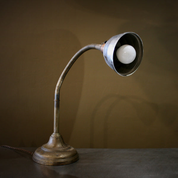 Brass Gooseneck Desk Lamp The Architectural Forum