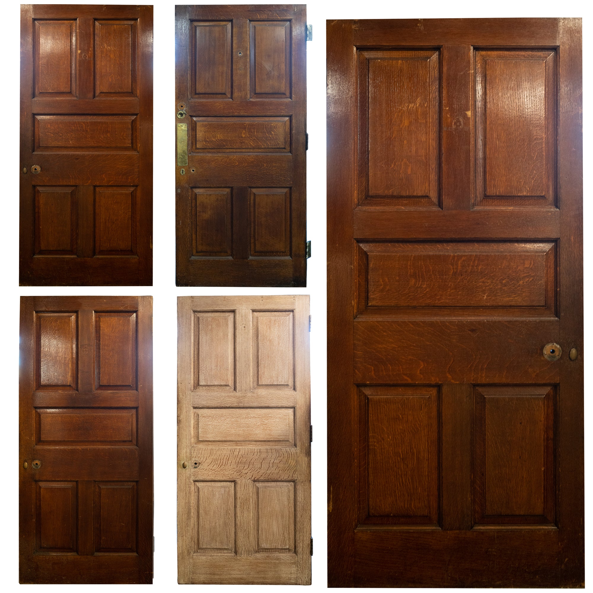 Splendid Solid Oak Doors Reclaimed from Mercers' Hall London | The Architectural Forum