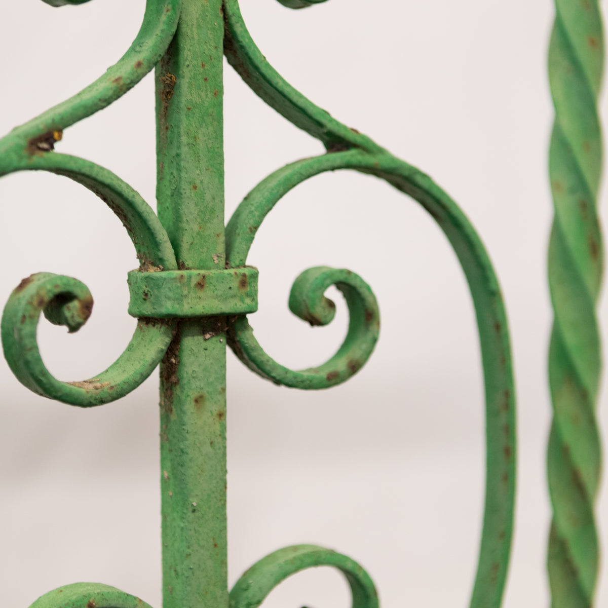 Pair of Ornate Antique Wrought Iron Spanish Window Guard  / Grills | The Architectural Forum