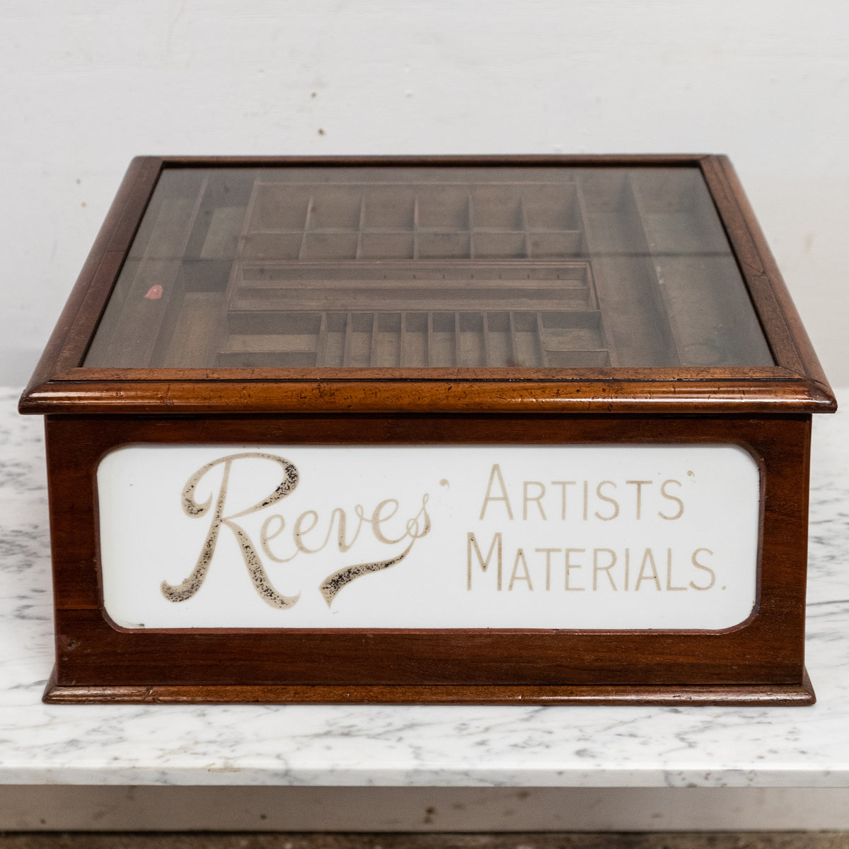 Antique Artist&#39;s Display Cabinet | Reeves &amp; Sons | The Architectural Forum