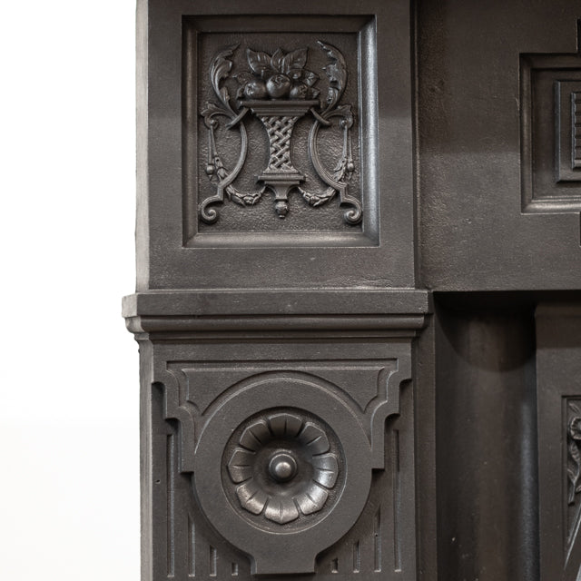 Antique Late Victorian Cast Iron Combination Fireplace | The Architectural Forum