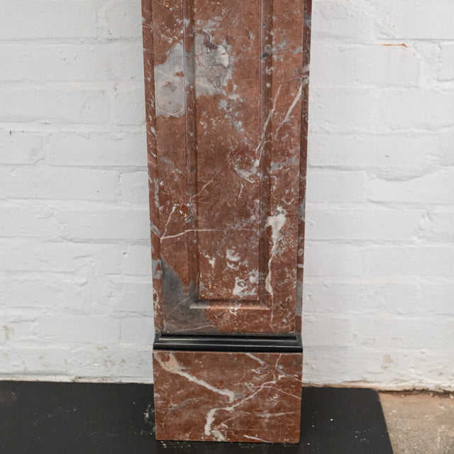 Antique Rouge Royal Red Marble Fireplace Surround | The Architectural Forum