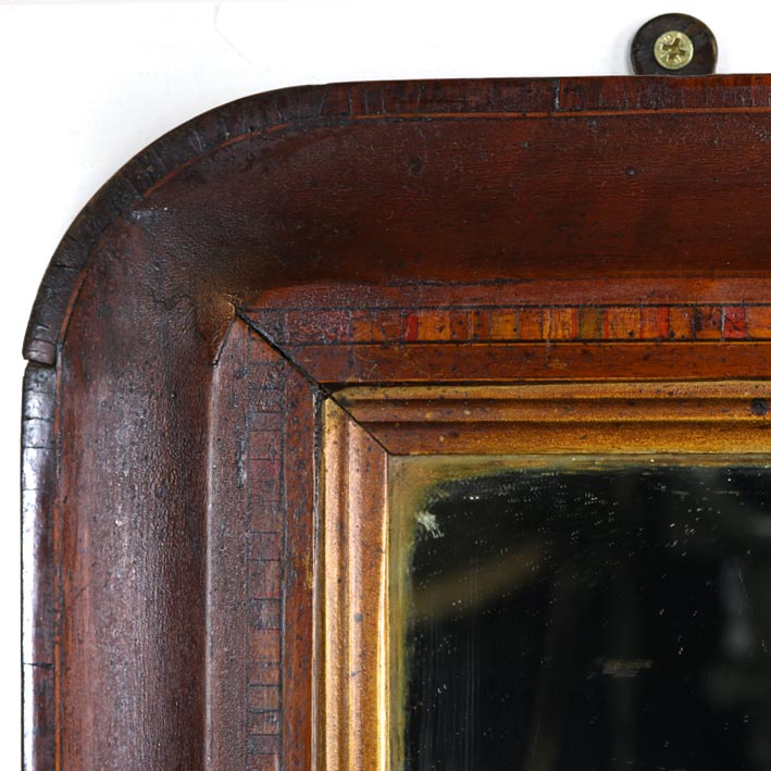 Antique Mirror with Inlay | The Architectural Forum