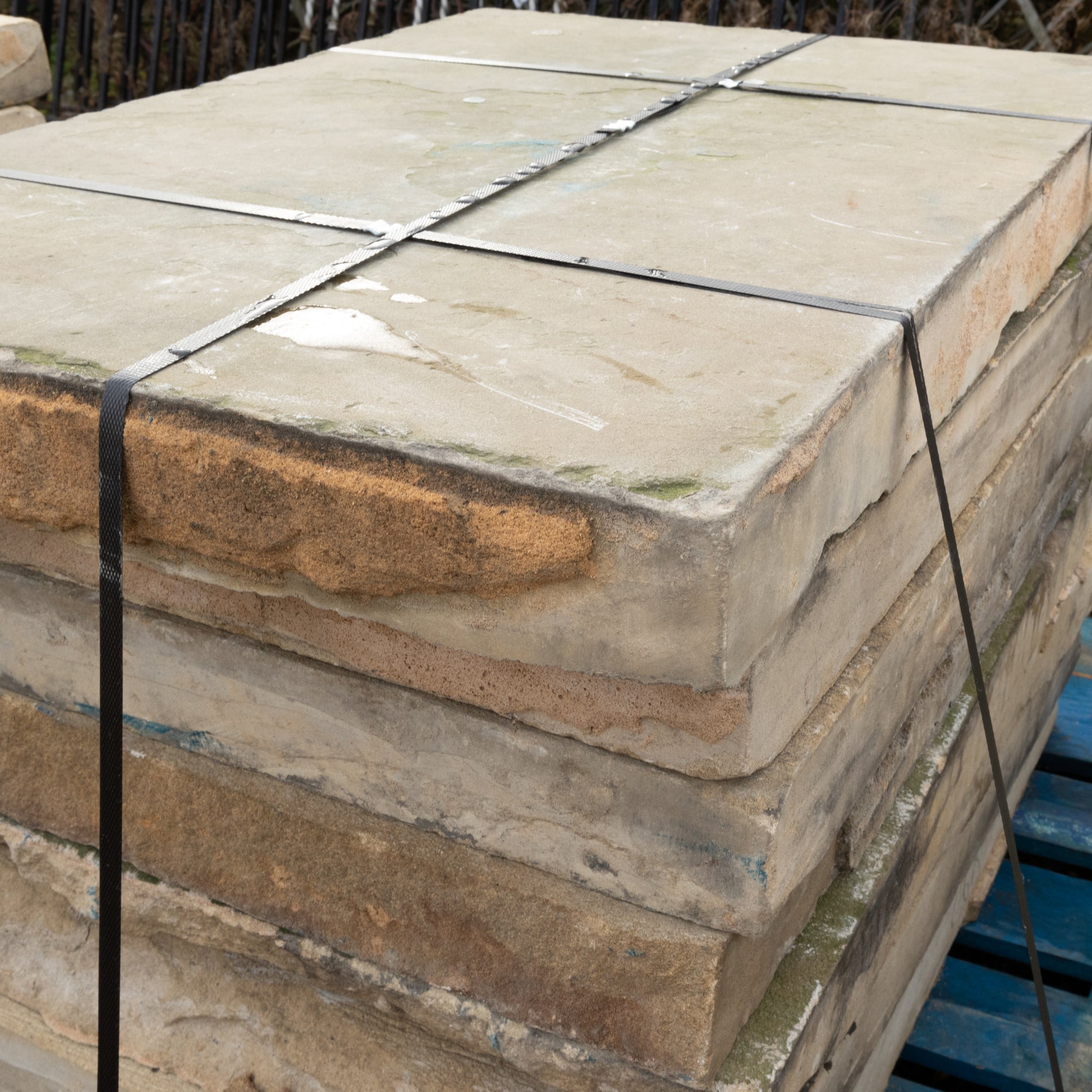 Reclaimed Yorkstone Flagstones | Paving Slabs 50m² | The Architectural Forum