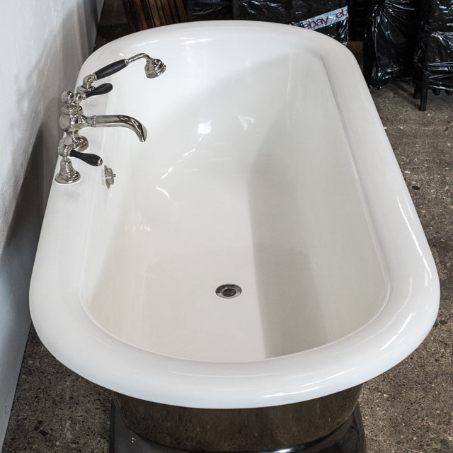 Reclaimed American Art Deco Style Polished Double-Ended Bath | The Architectural Forum