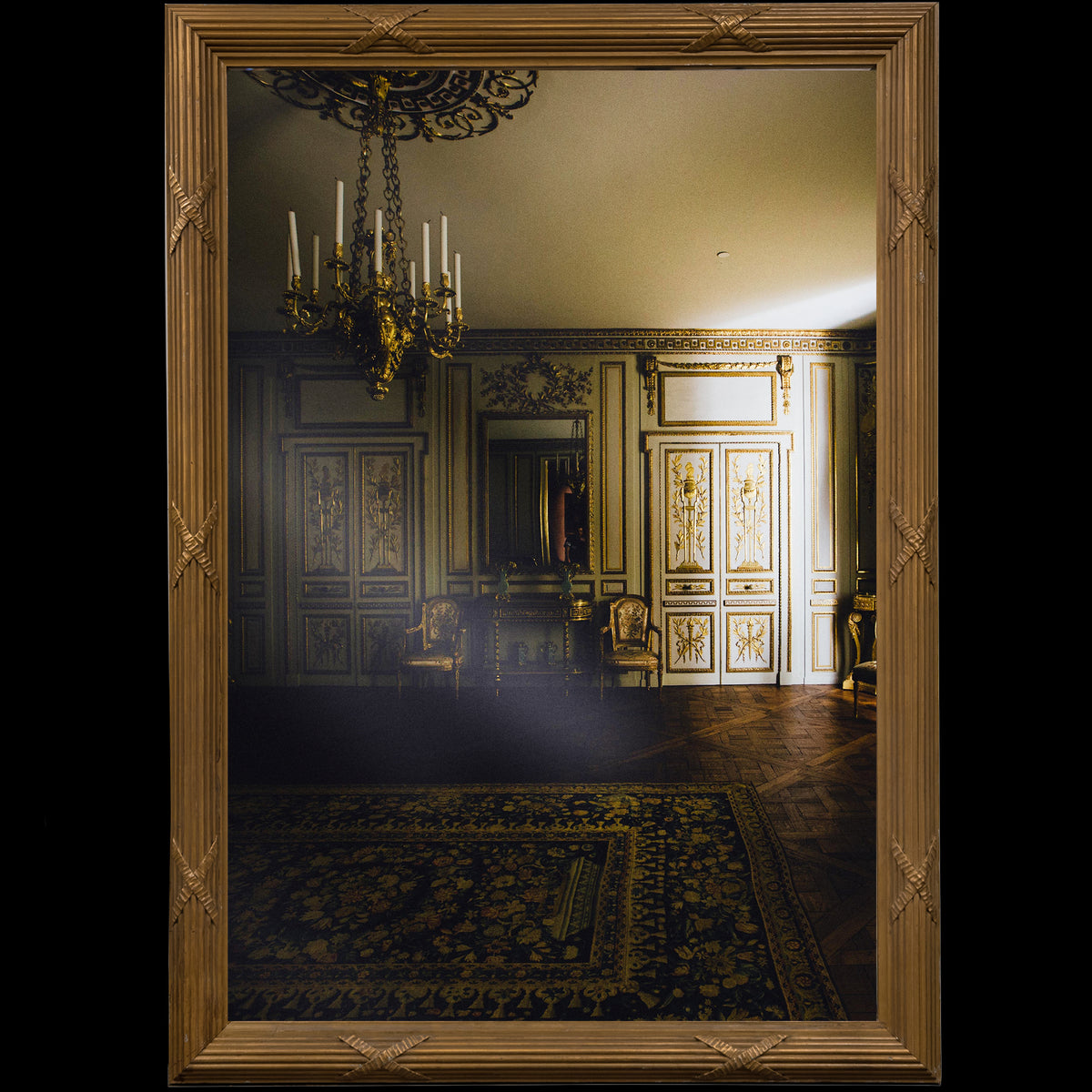 Large Victorian Frame with Antique Mirror | The Architectural Forum
