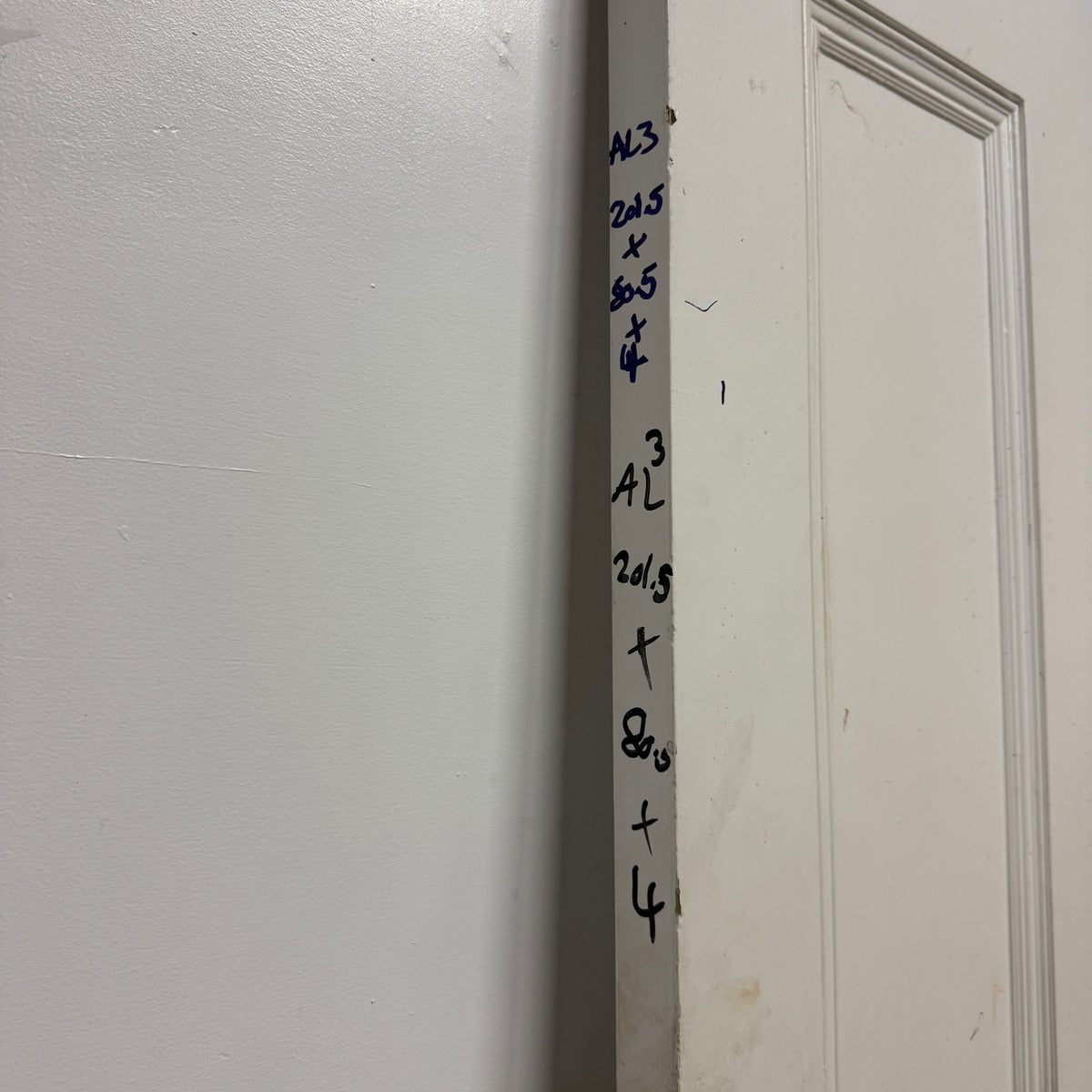 Antique Four Panel Door 201.5cm x 80.5cm x 4cm | The Architectural Forum