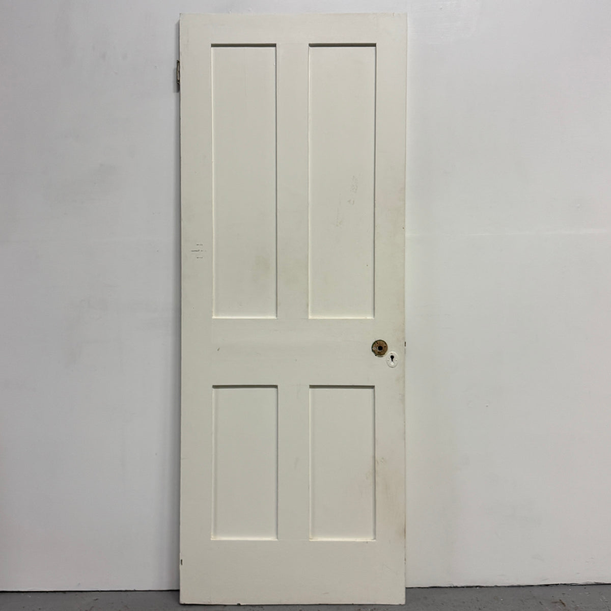 Antique Four Panel Door 196.5cm x 75.5cm x 3.5cm | The Architectural Forum