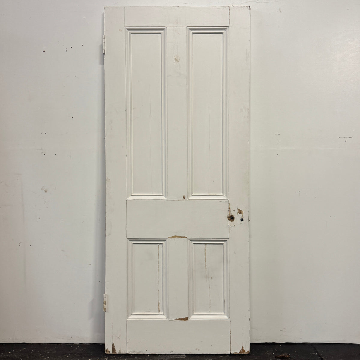 Antique Four Panel Door 205.5cm x 86cm x 4.5cm | The Architectural Forum