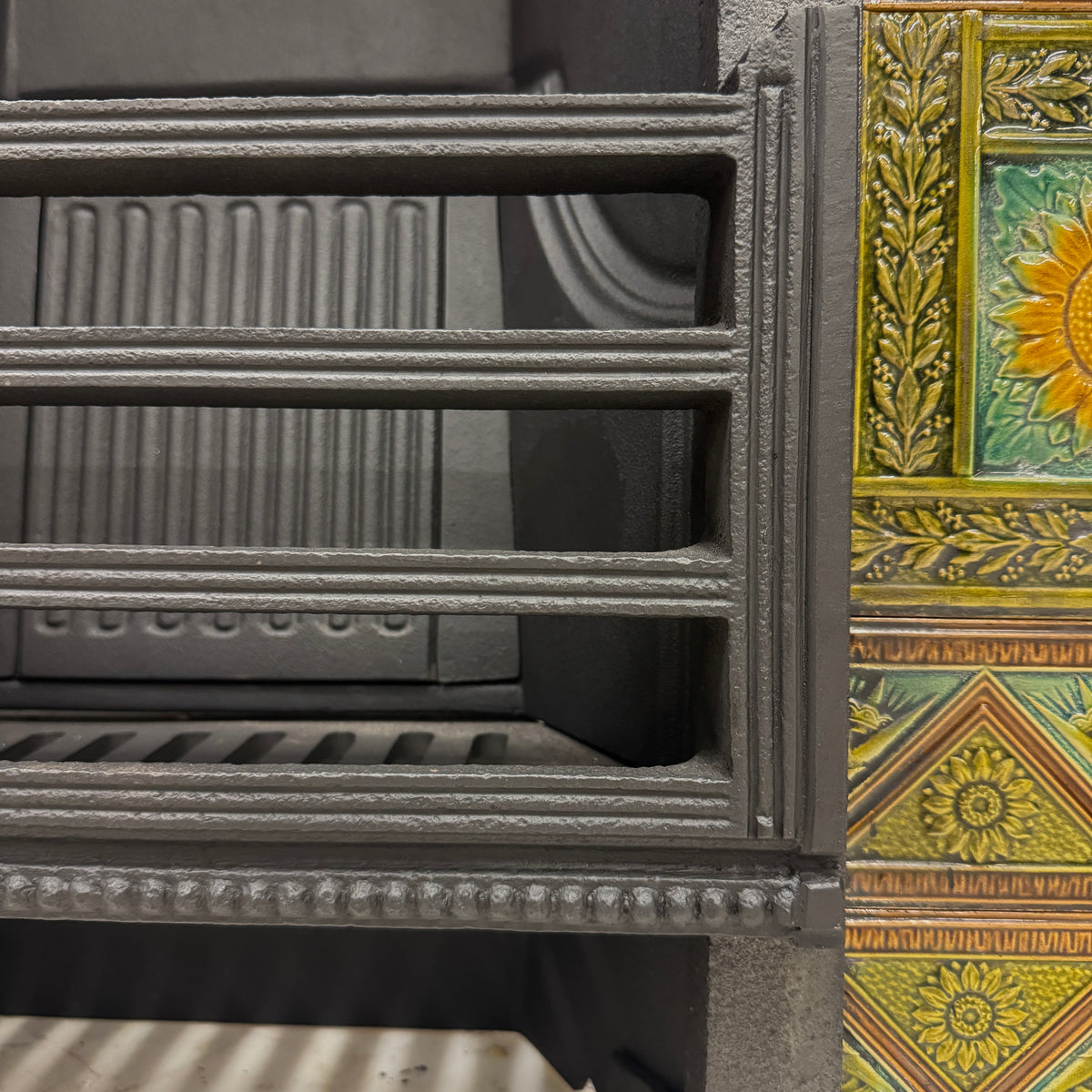 Bishop & Barnards Antique Cast Iron Insert Inspired by Thomas Jeckyll | The Architectural Forum