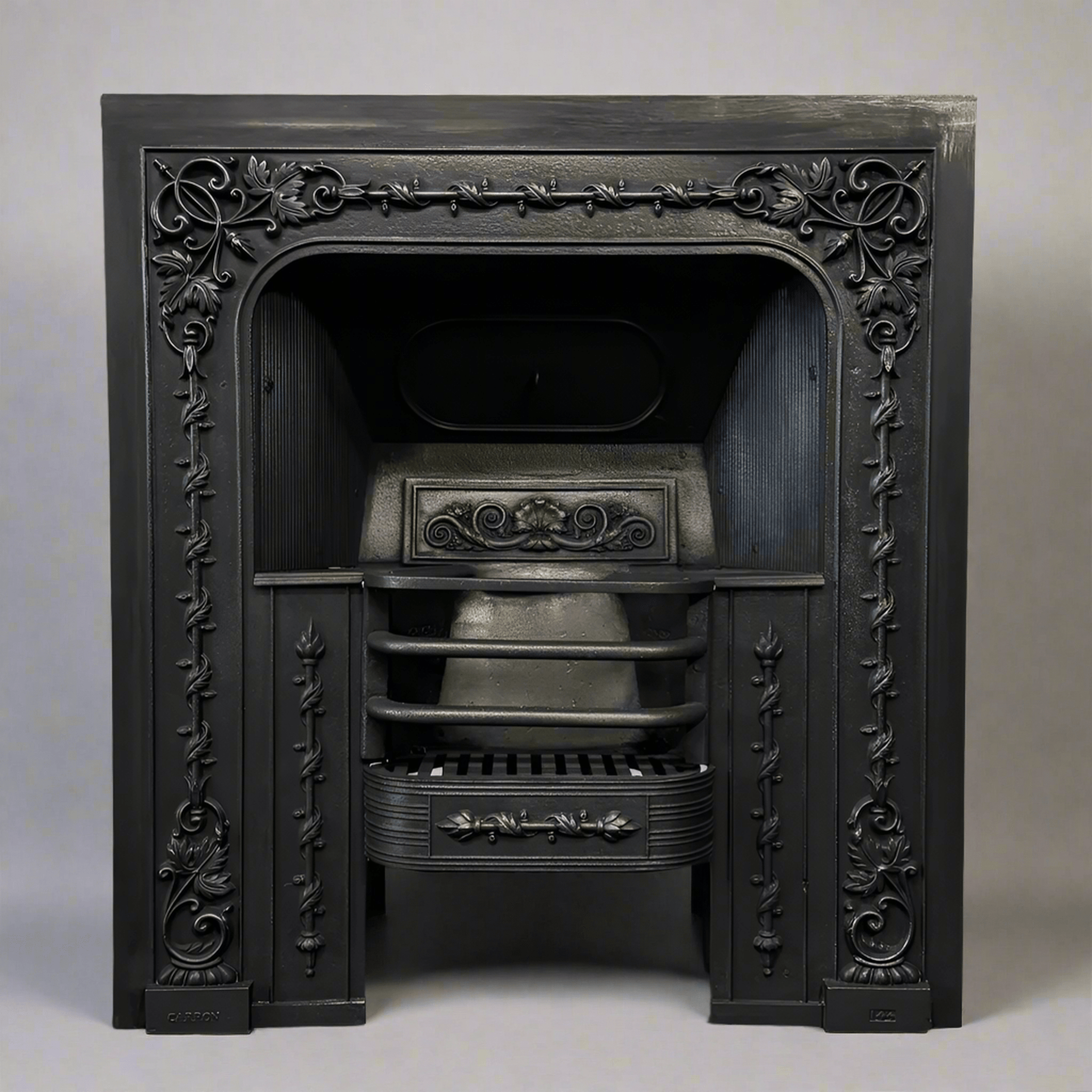 Antique Georgian Cast Iron Register Grate - The Architectural Forum