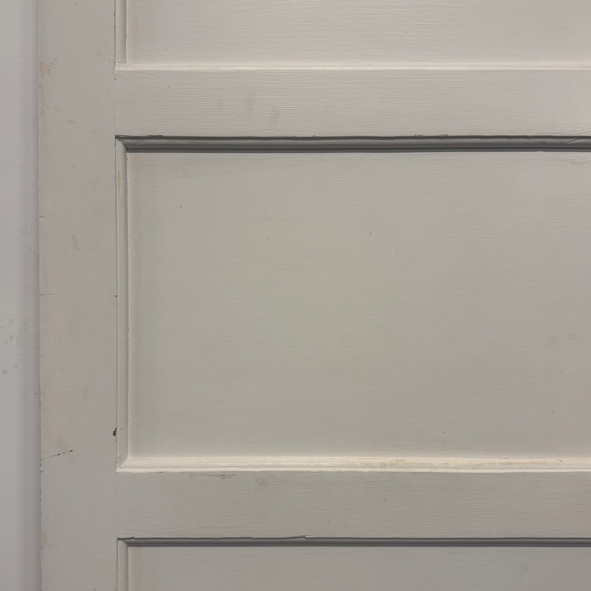 Reclaimed Mid-Century 1950s Four Panel Door 197cm x 76cm | The Architectural Forum