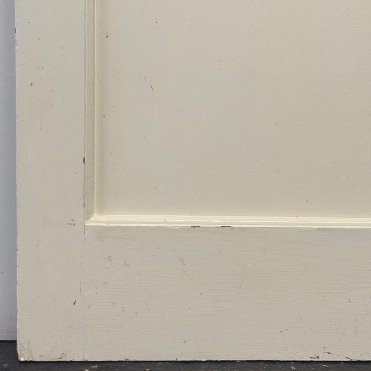 Reclaimed Mid-Century 1950s Four Panel Door 196.5cm x 75.5cm | The Architectural Forum