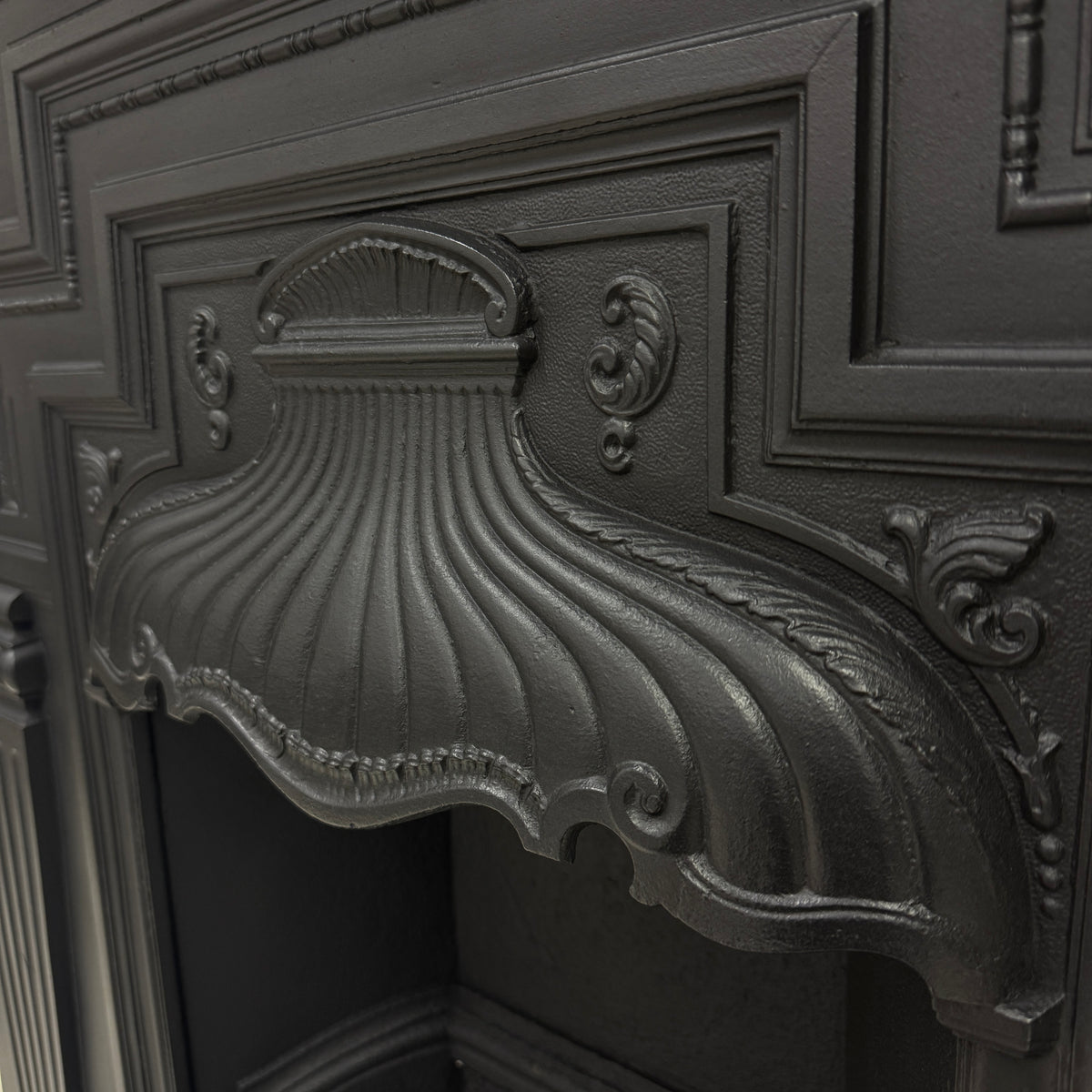 Antique Cast Iron Combination Fireplace | The Architectural Forum