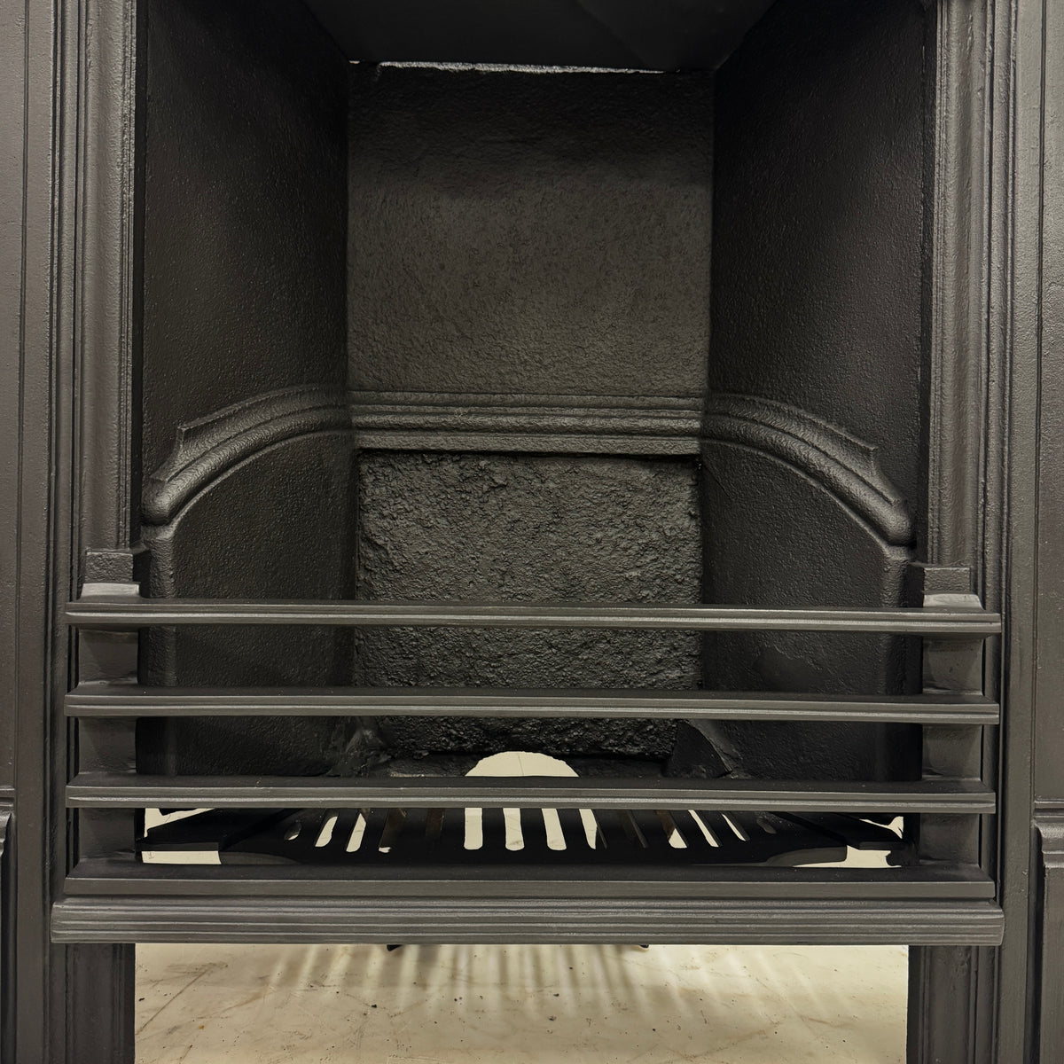 Antique Cast Iron Combination Fireplace | The Architectural Forum