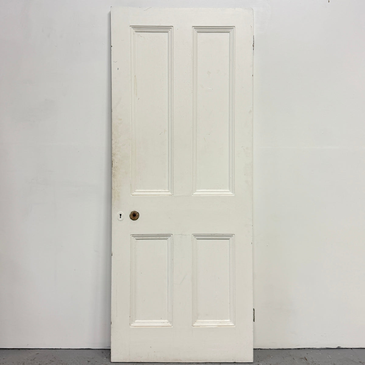 Antique Four Panel Door 201.5cm x 80.5cm x 4cm | The Architectural Forum