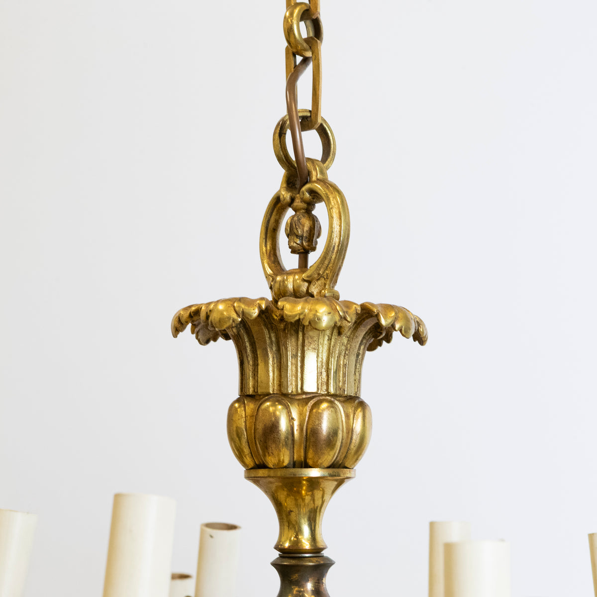 Antique Early 19th Century Gilded Brass Chandelier | The Architectural Forum