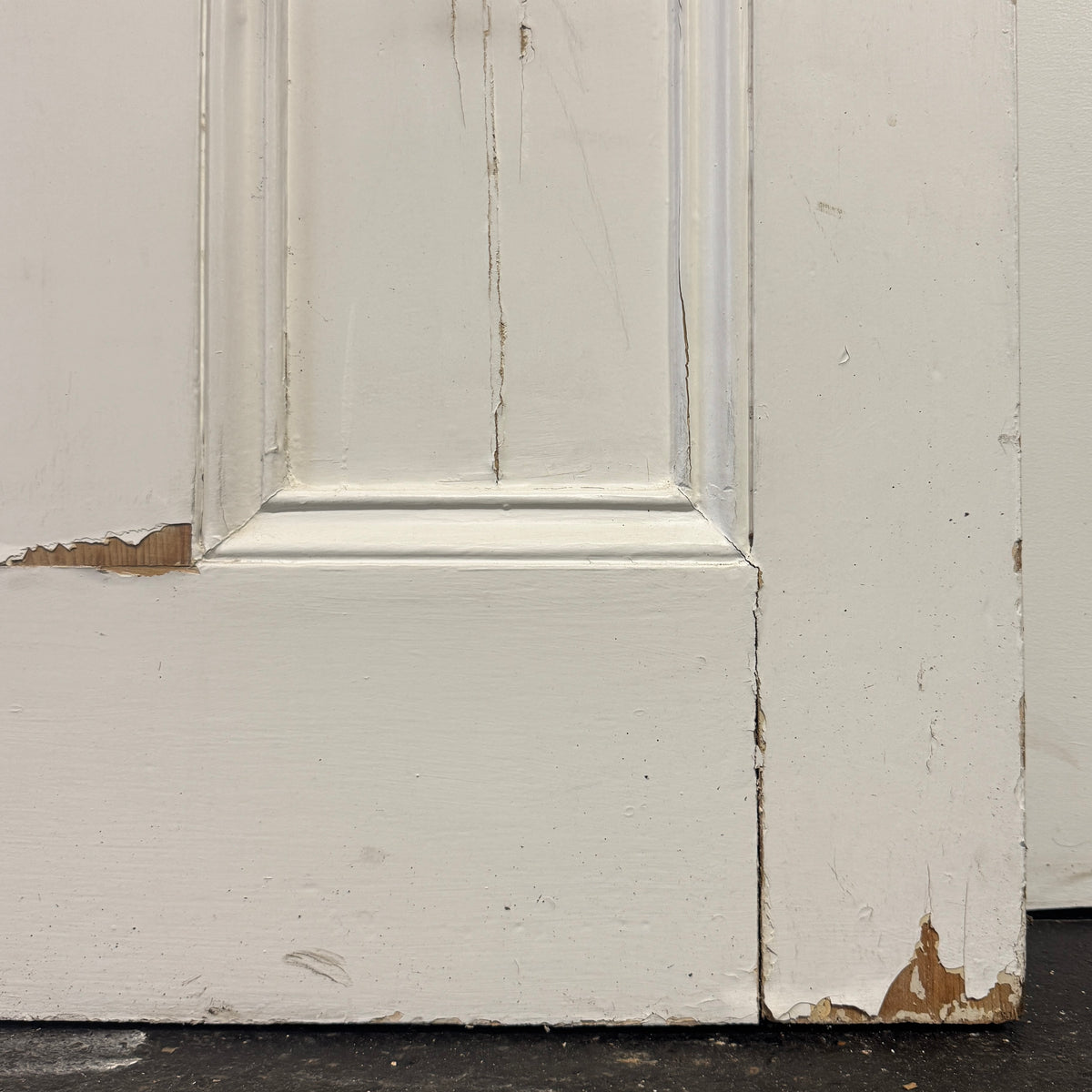 Antique Four Panel Door 205.5cm x 86cm x 4.5cm | The Architectural Forum