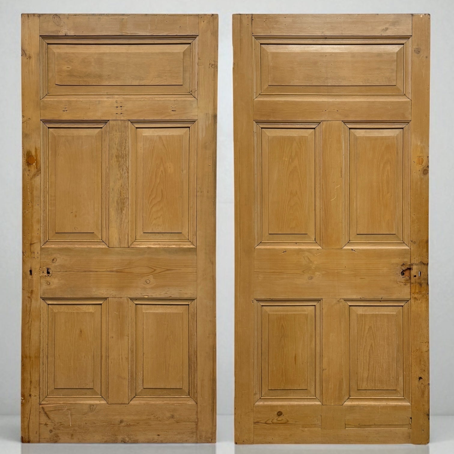 Antique Five Panel Door 209cm x 95.5cm | The Architectural Forum