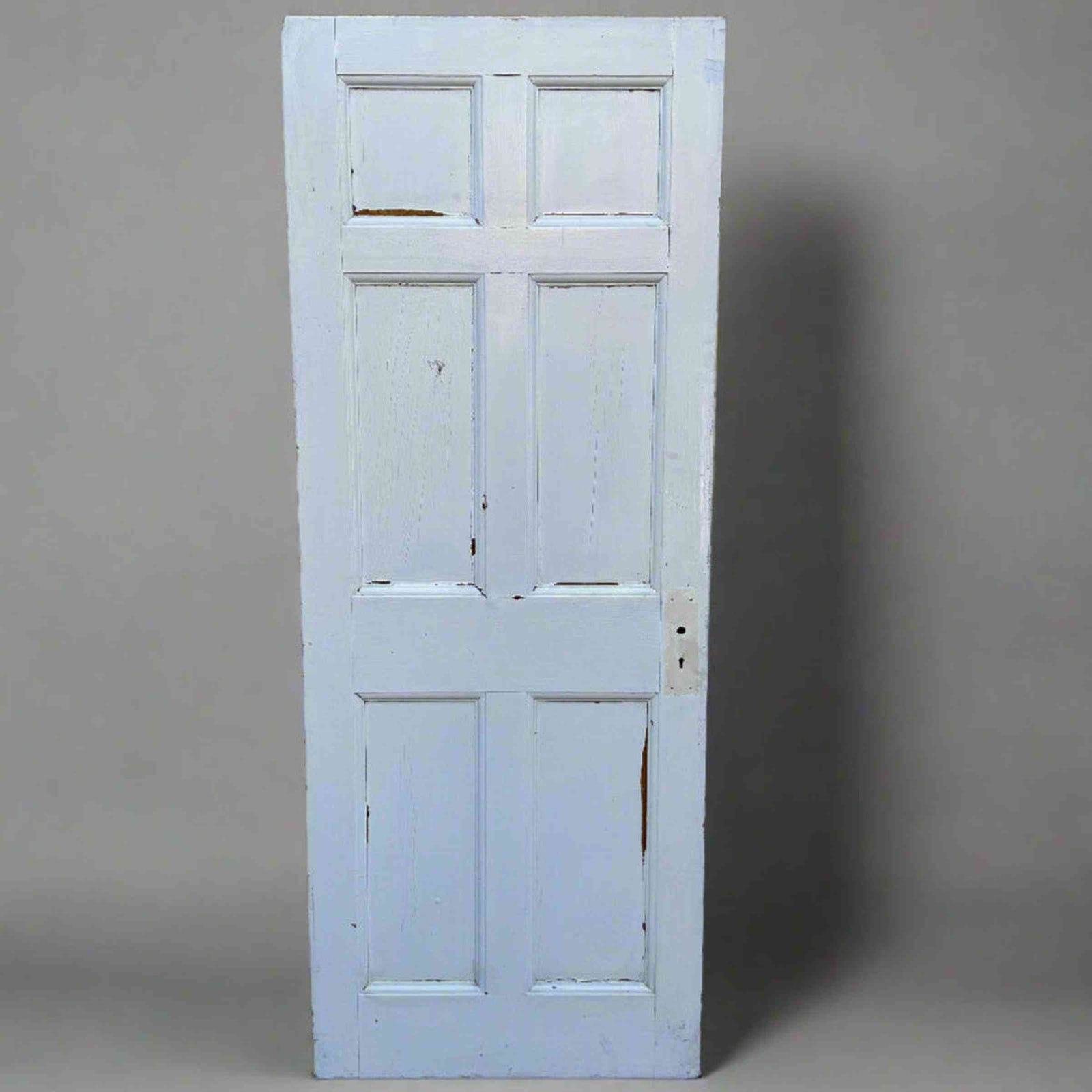 Antique Georgian 6 Panel Door - 196.5cm x 76cm | The Architectural Forum
