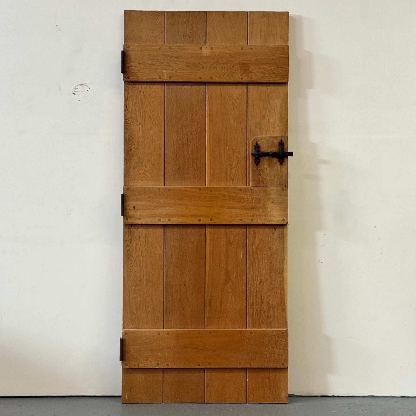 Antique Victorian Pine Latch Door - 179.5cm x 75.5cm x 2.5cm | The Architectural Forum