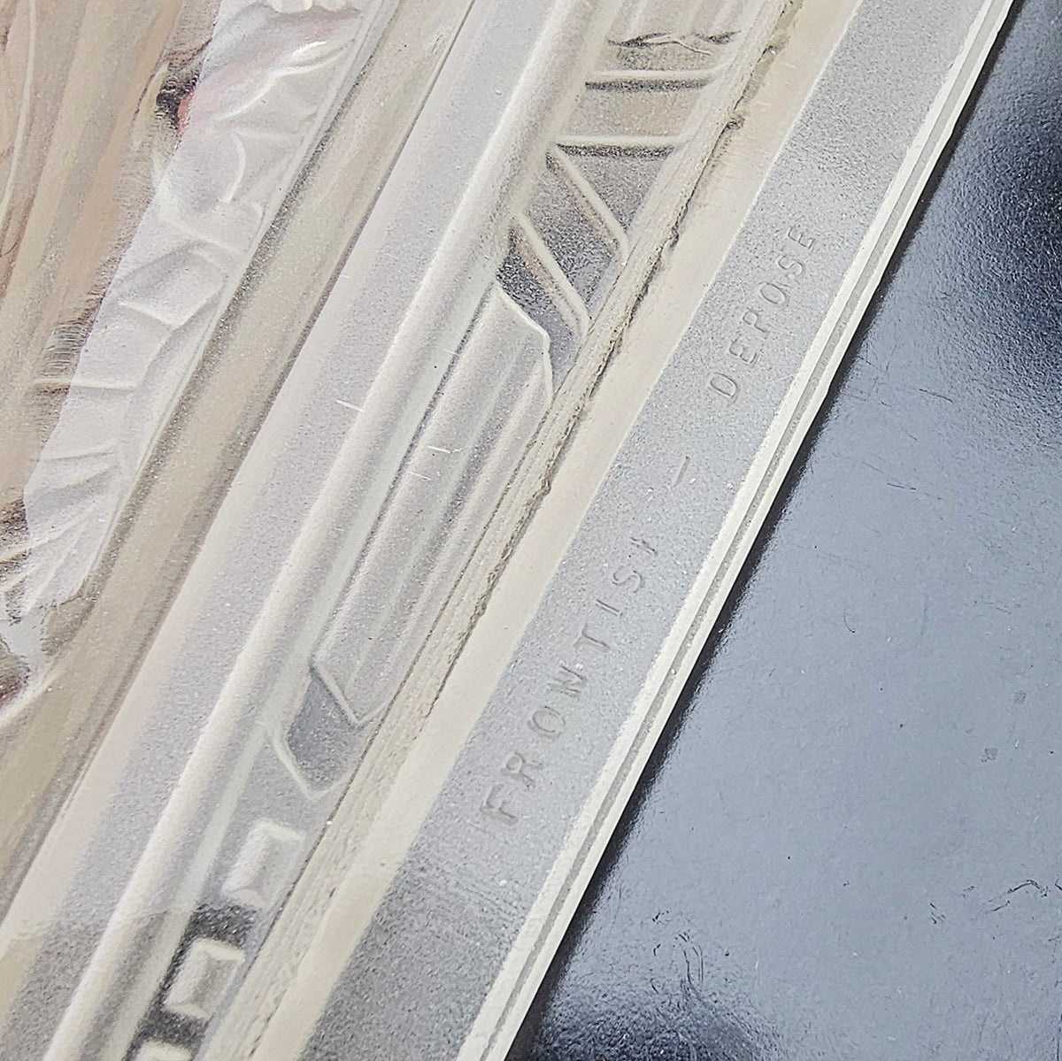 Antique French Art Deco Célestin Jamain Glass Chandelier | Frontisi | The Architectural Forum