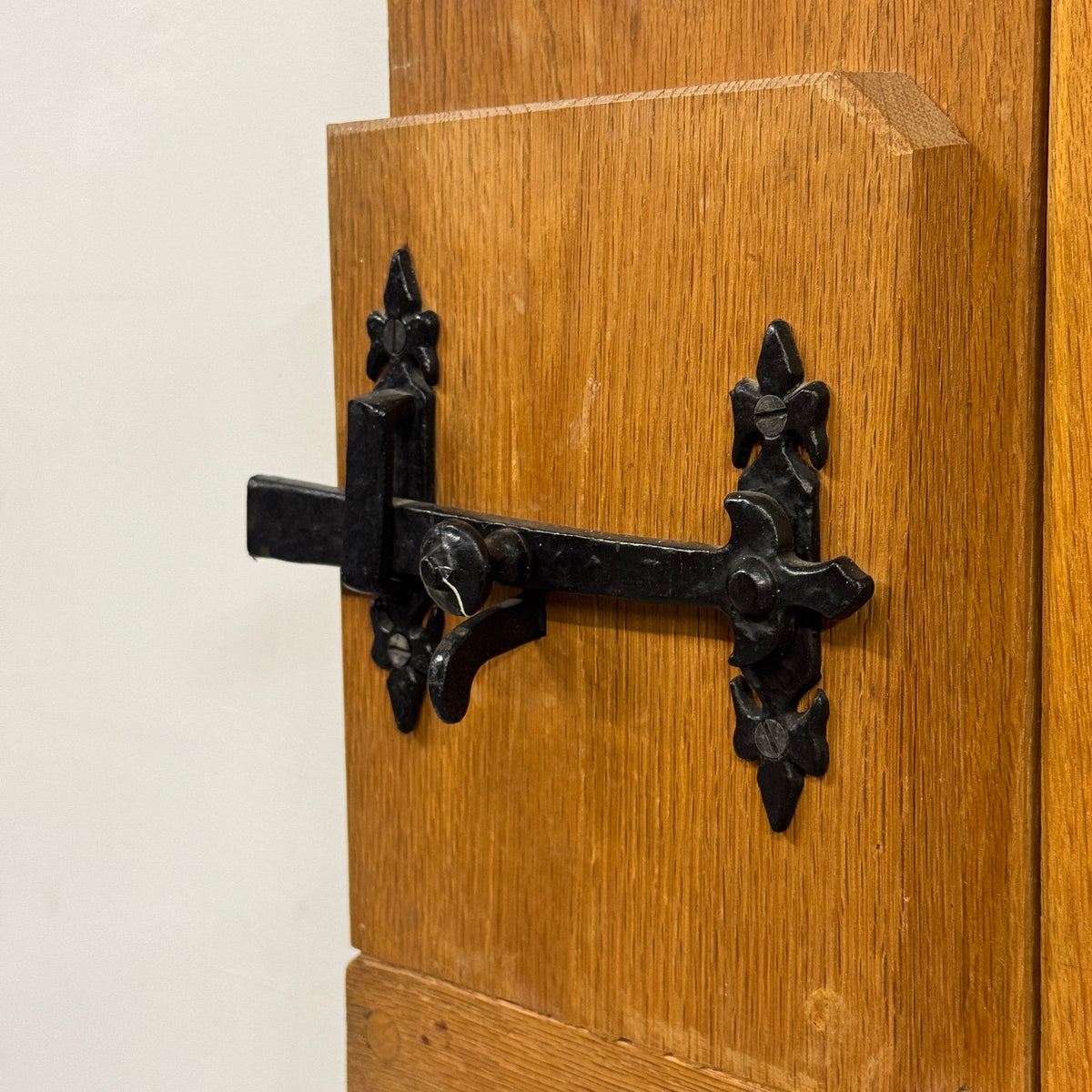 Antique Victorian Pine Latch Door - 195cm x 75.5cm x 2.5cm