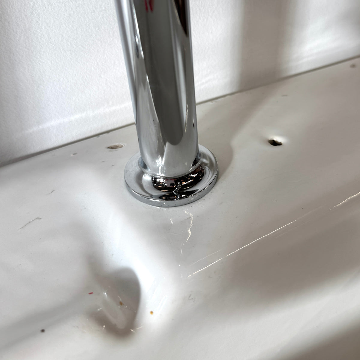 (Copy) Reclaimed C.P Hart Sink on Chrome Legs | The Architectural Forum