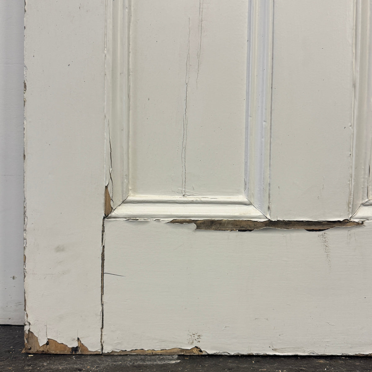 Antique Four Panel Door 205.5cm x 86cm x 4.5cm | The Architectural Forum