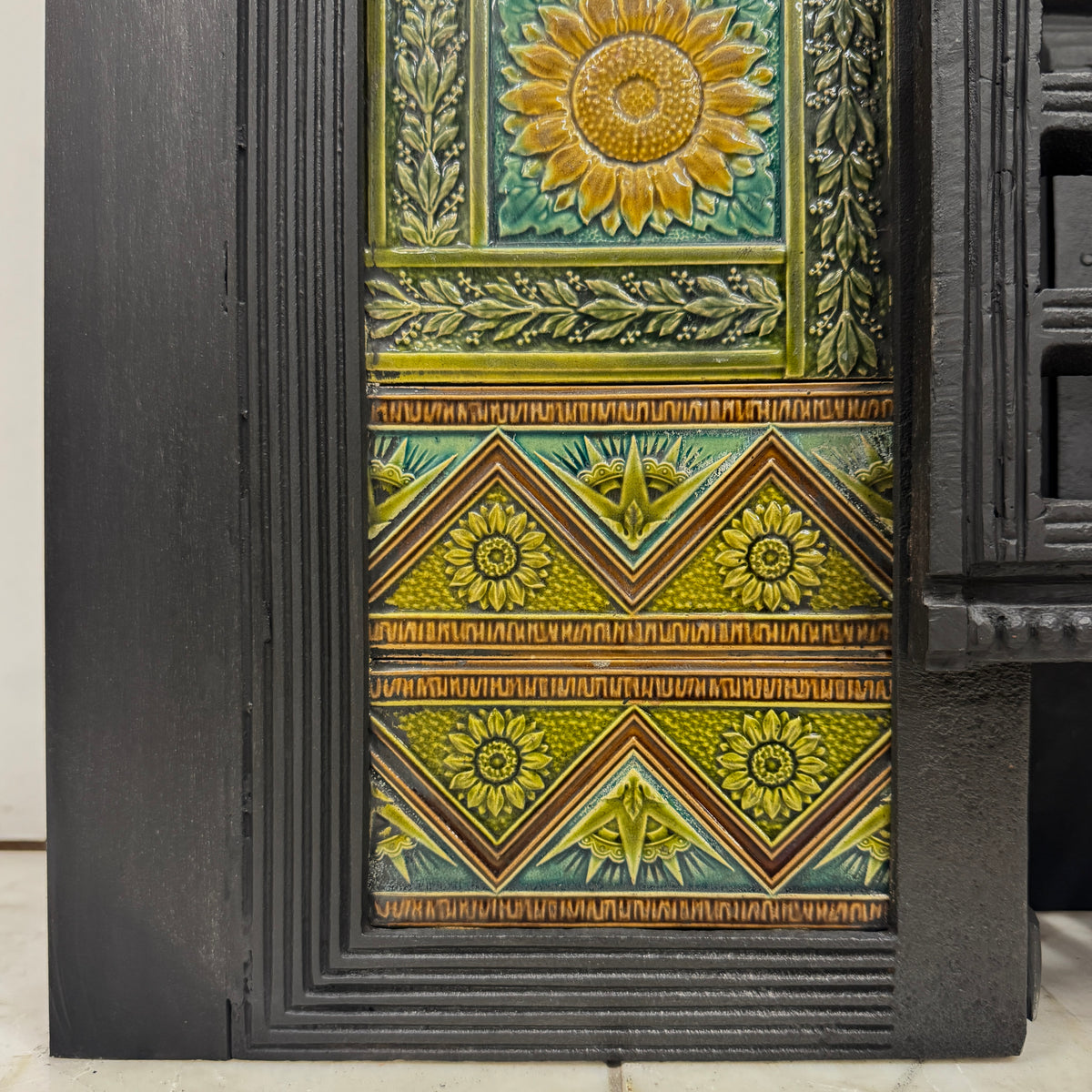 Bishop & Barnards Antique Cast Iron Insert Inspired by Thomas Jeckyll | The Architectural Forum