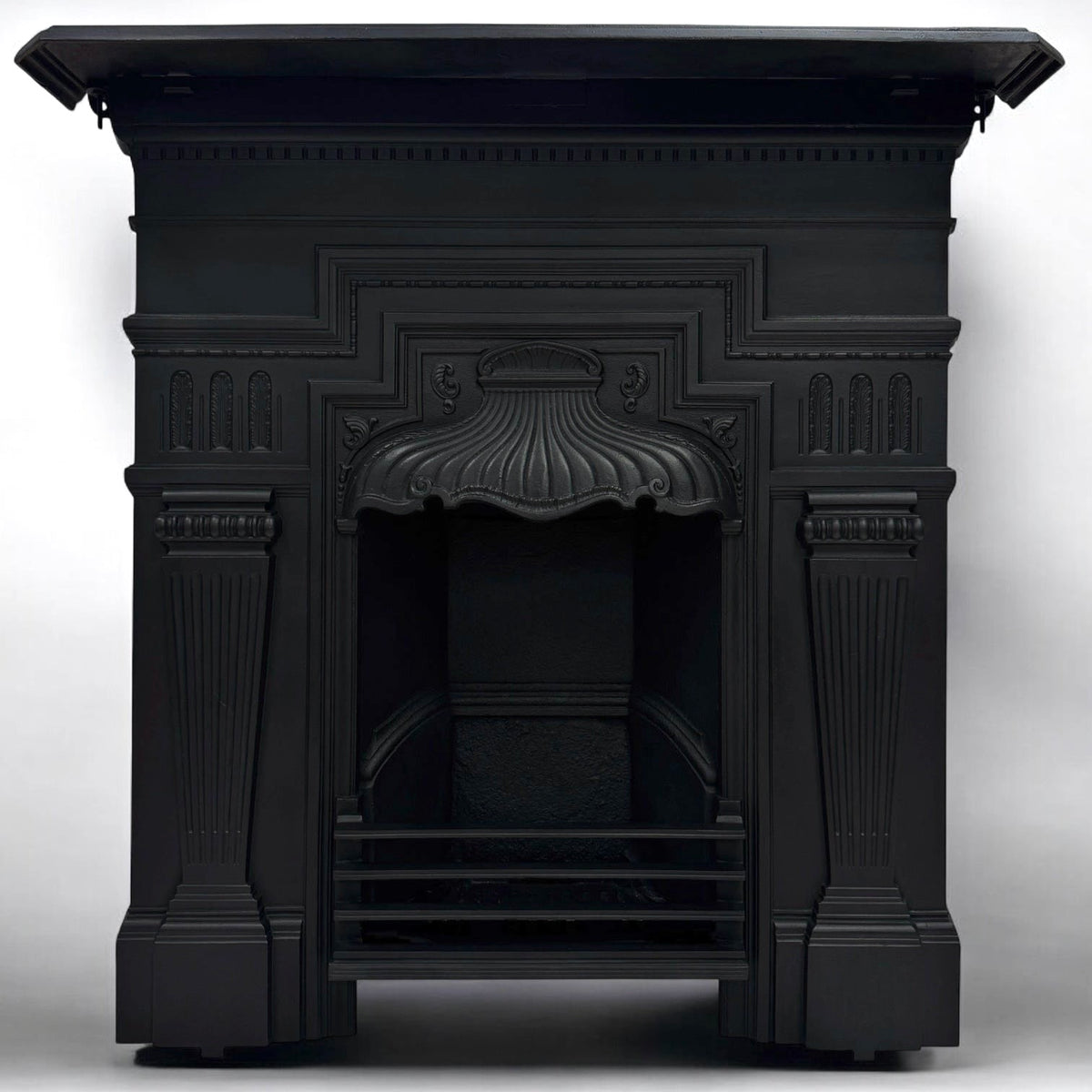 Antique Cast Iron Combination Fireplace | The Architectural Forum