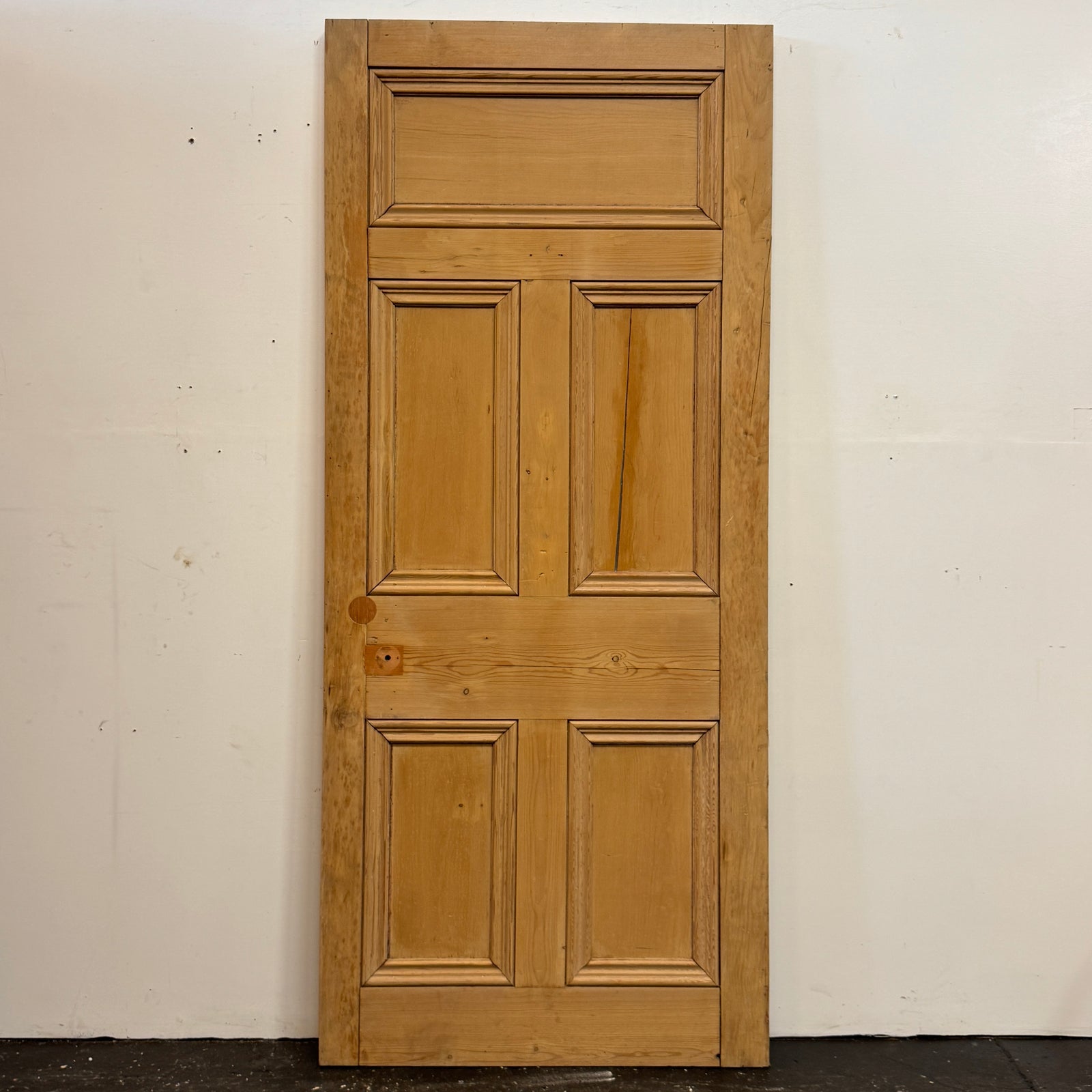 Antique Five Panel Door 203.5cm x 88cm | The Architectural Forum