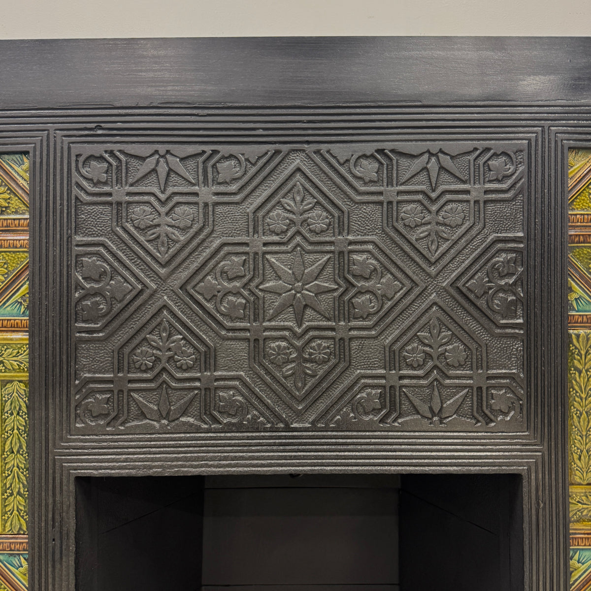 Bishop & Barnards Antique Cast Iron Insert Inspired by Thomas Jeckyll | The Architectural Forum