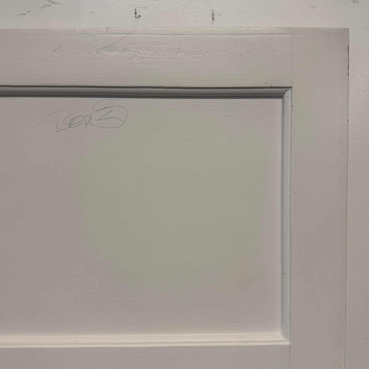 Reclaimed Mid-Century 1950s Four Panel Door 197cm x 76cm | The Architectural Forum