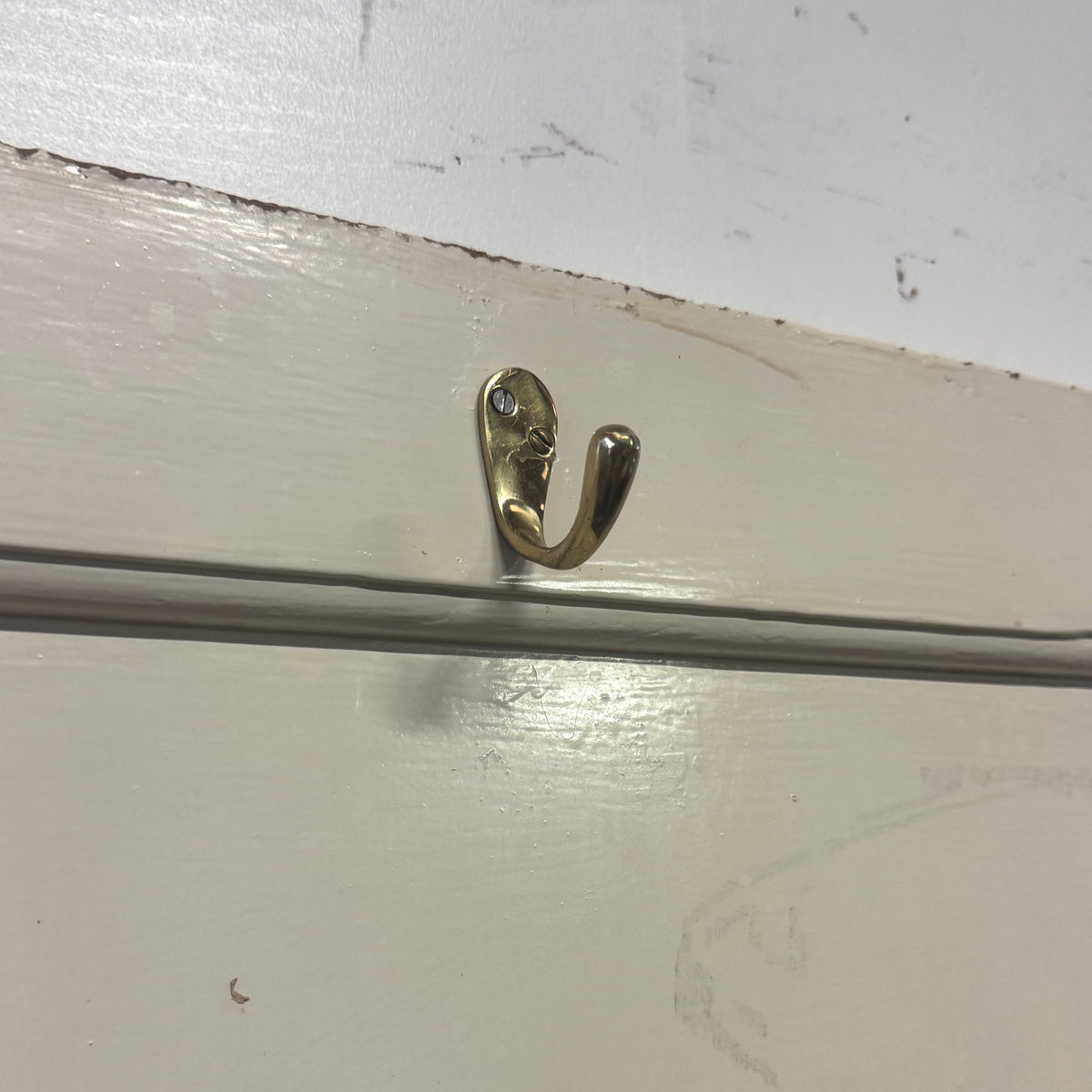 Reclaimed Mid-Century 1950s Four Panel Door 196.5cm x 75.5cm | The Architectural Forum