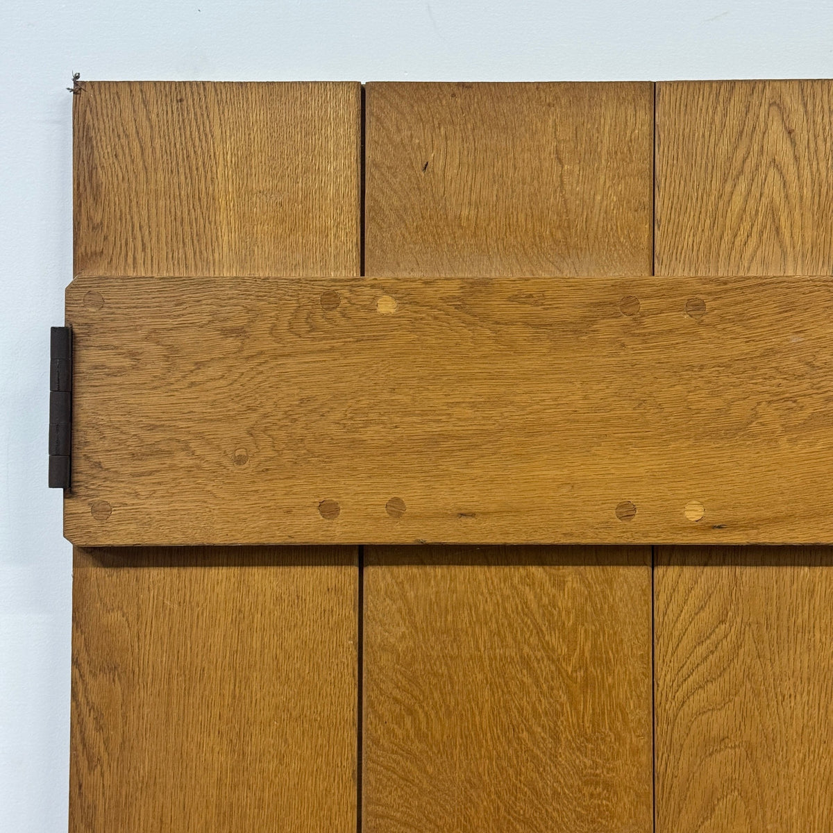 Antique Victorian Pine Latch Door - 191cm x 75.5cm x 2cm | The Architectural Forum