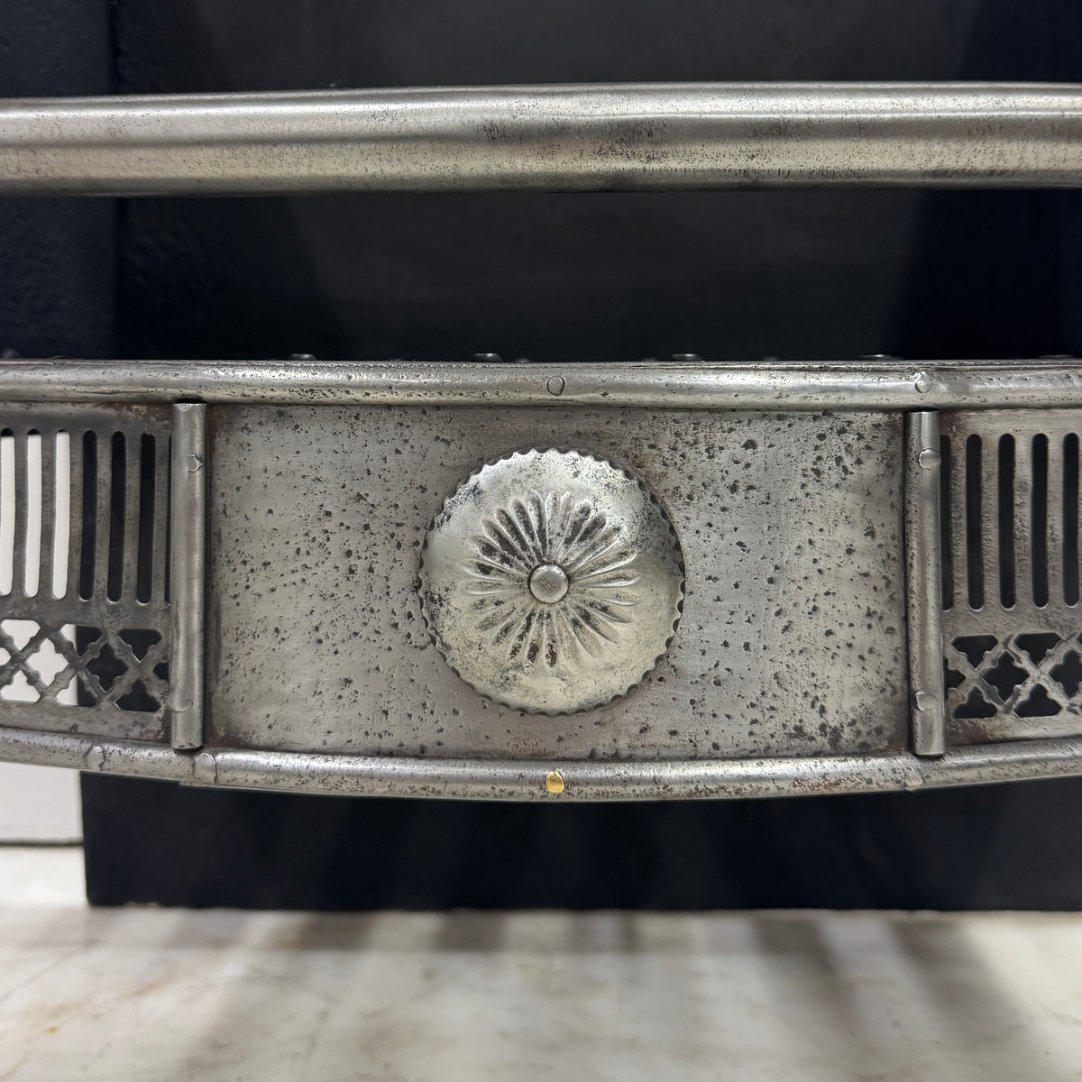 Reclaimed Steel Georgian Fire Basket | The Architectural Forum